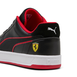 PUMA X SCUDERIA FERRARI КРОССОВКИ ДЛЯ ПОДРОСТКОВ CAVEN 2.0, ЧЕРНЫЙ
