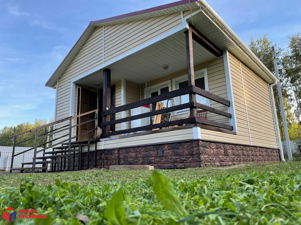 Сайдинг виниловый Альта-Профиль Корабельный брус Канада+ Люкс Ольха 3000х230 мм