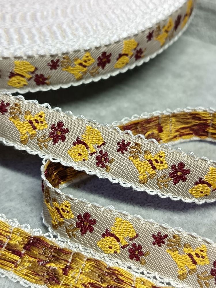 Тесьма жаккард, ш. 1,7 см