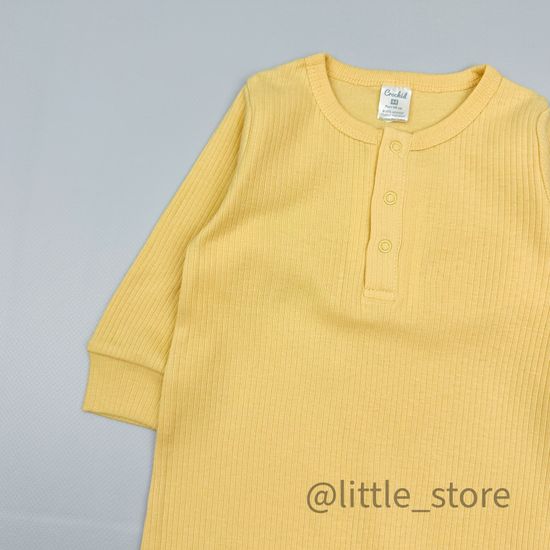 Комбинезон хлопковый, Светлая мимоза