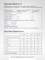 Полный набор для наращивания мышечной массы Креатин + Протеин + Мультивитамины +Омега 3 + BCAA