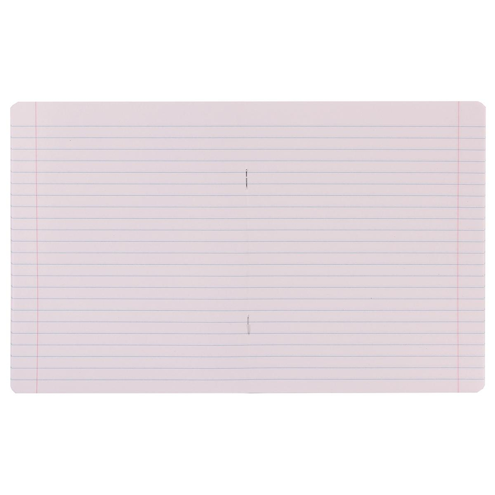 Тетрадь А5 18л. линия "Народная", цвет голубой (Альт) микс цветов (комплект 5 шт)