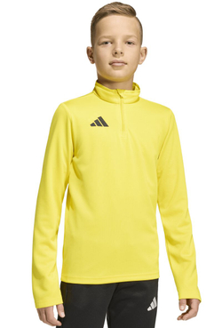 Кофта для мальчика теннисная Adidas Kids Entrada 22 Training - team yellow/black