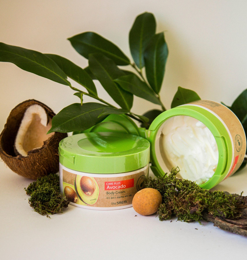 Крем для тела The Saem Питательный крем для тела с экстрактом авокадо The Saem Care Plus Avocado Body Cream. Страна производитель: Корея (Уход для тела)