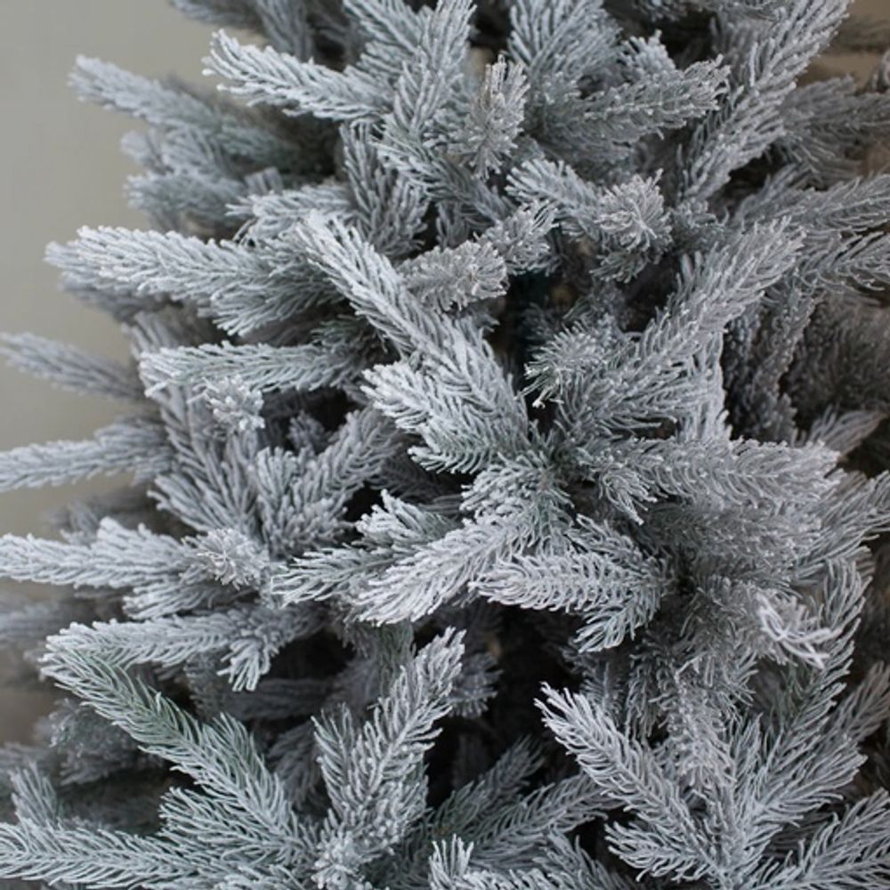 Заснеженная елка «Арктико» (Литая хвоя) 210 см / 2.1 м