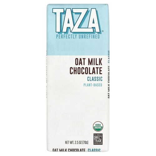 Taza Chocolate, шоколад с овсяным молоком, классический, 70 г (2,5 унции)
