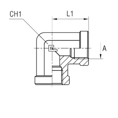 Соединение PS90 BSP 2" CAST