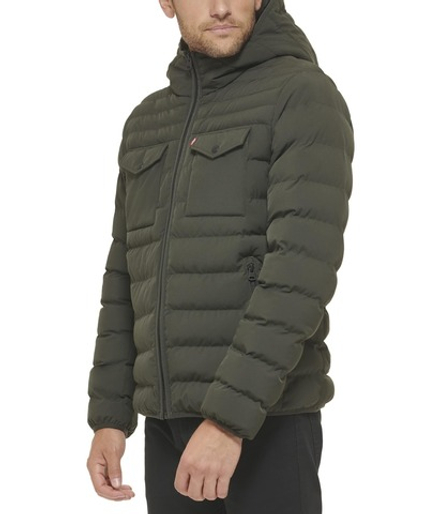 Куртка утепленная мужская LEVI'S STRETCH TWO POCKET QUILTED JACKET