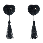 Черные пэстисы с кисточками Lola Pasties Burlesque Gipsy Black 3634-05lola