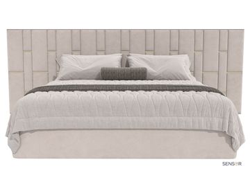 Кровать Лореаль с широким изголовьем