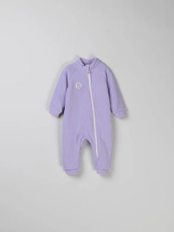 Комбинезон флисовый "Лиловый" 0+