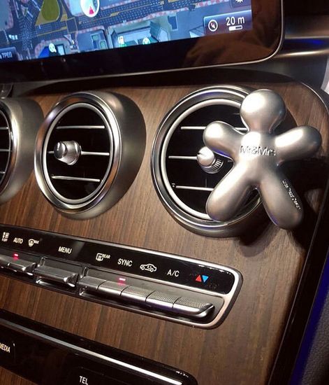 Ароматизатор для автомобиля NIKI Свежий воздух (серебристый металлик), Mr&Mrs Fragrance