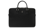 Burberry Calfskin Portable Briefcase Medium Men"s Black