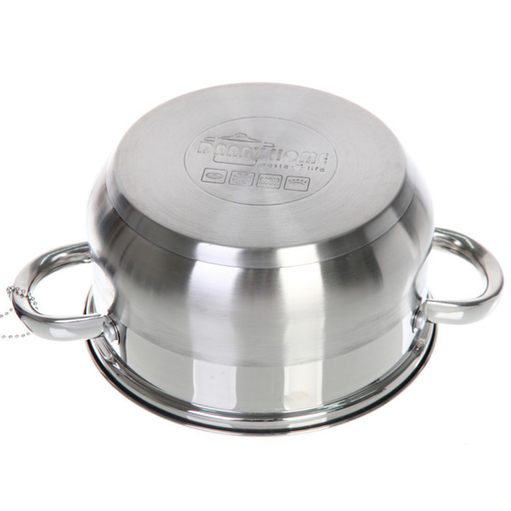 Набор посуды из нержавеющей стали ADELE 3 предмета (3 кастрюли 1,9л, 2,7л, 3,4л), DH08-6