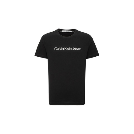 Черная футболка с логотипом Calvin Klein Tee