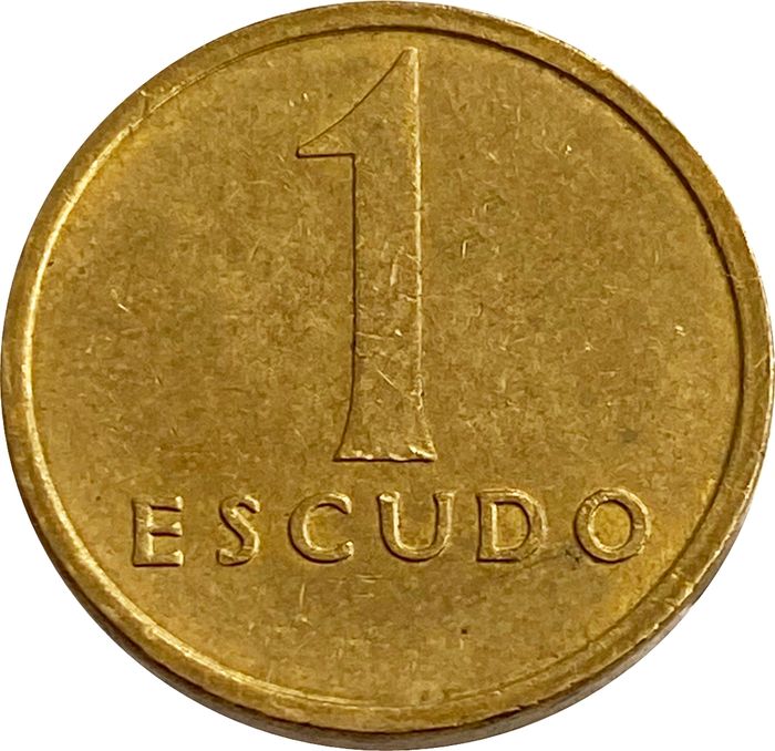 1 эскудо 1981-1986 Португалия