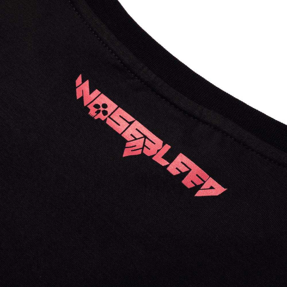 Футболка Heartz Christine Silver-Printed черная