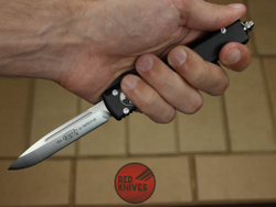 Нож Microtech Ultratech S/E - черная рукоять, стандартный клинок сатин + запчасти RK-386