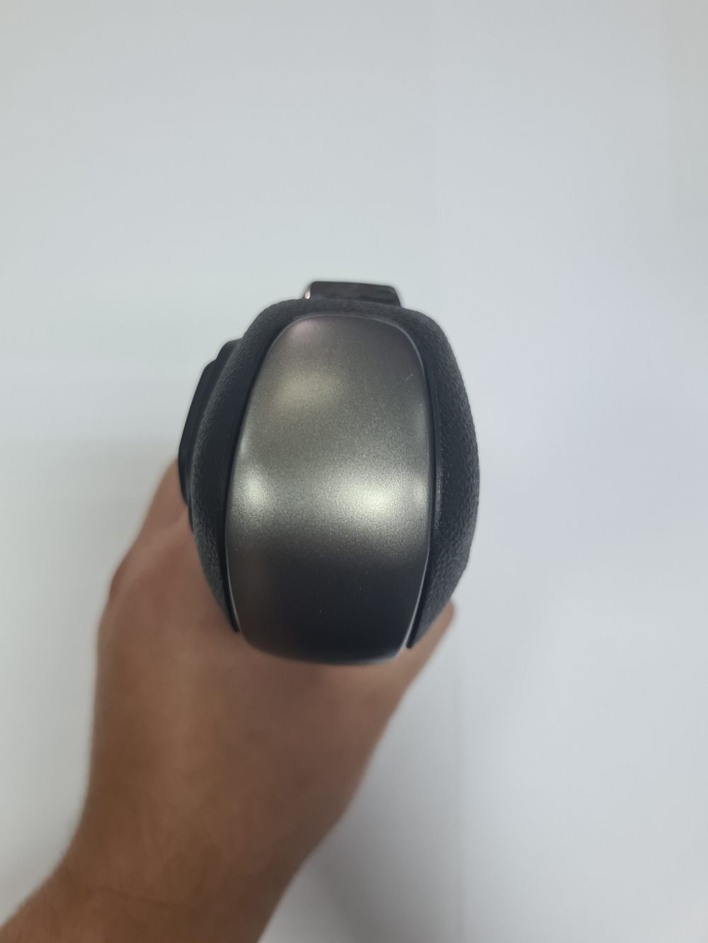 Ручка АКПП серая матовая