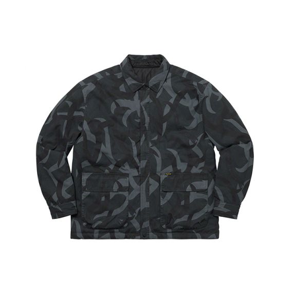 Supreme FW19 Week 8 Reversible Puffy Work Jacket