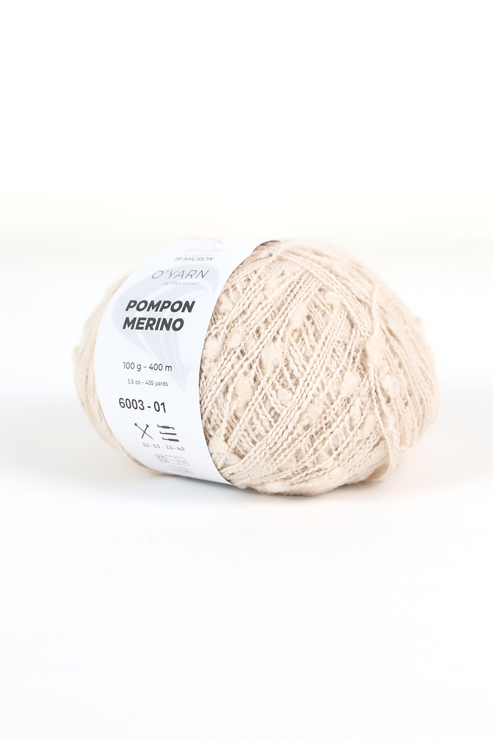 O'YARN POMPON MERINO, 500г