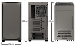 Корпус Be Quiet Pure Base 500 Grey (BG036)