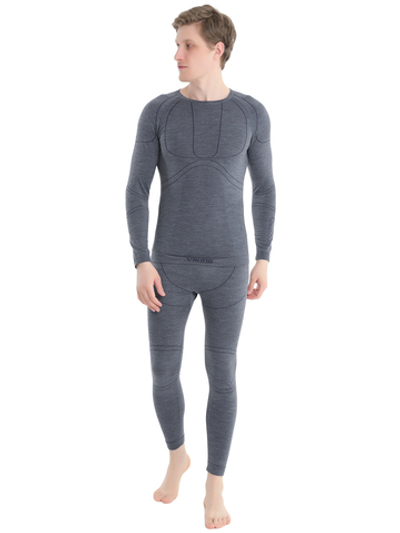 Комплект термобелья VIKING Lan Pro Merino Dark Grey (US:XL)