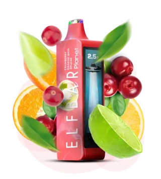 Elf Bar Planet 25000 - Cranberry Orange Baja Splash (5% nic)