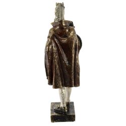 GAEM Фигурка декоративная "Лошадь" с часами D5см, (LR44x1), L11,5 W11 H36 см