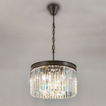 Citilux Мартин CL332081 Люстра хрустальная подвесная Прозрачная