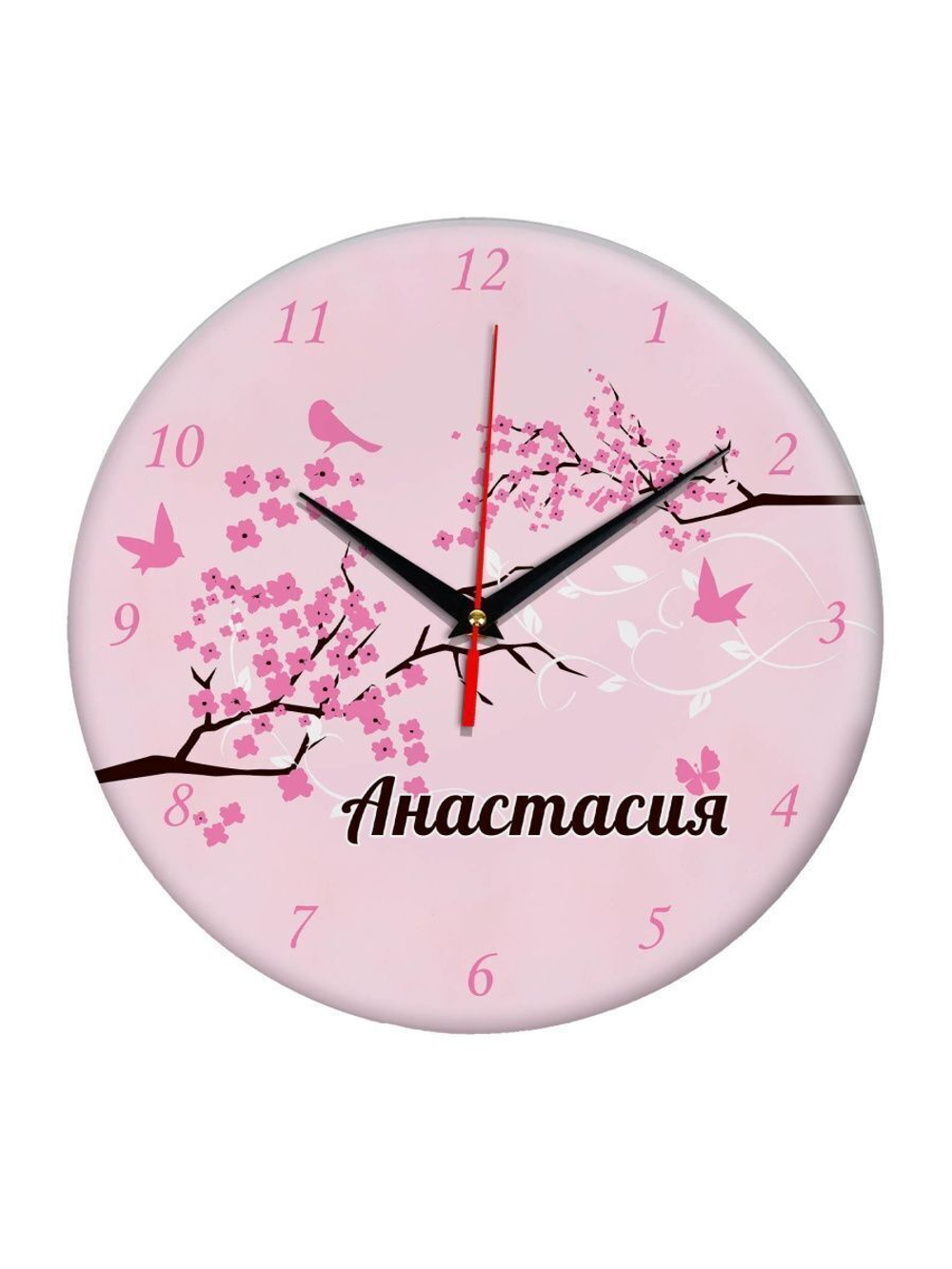 Часы именной подарок "Анастасия"