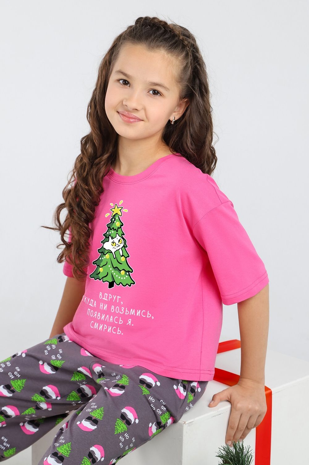 Костюм для девочки Стар-1 Виотекс РОЗОВЫЙ