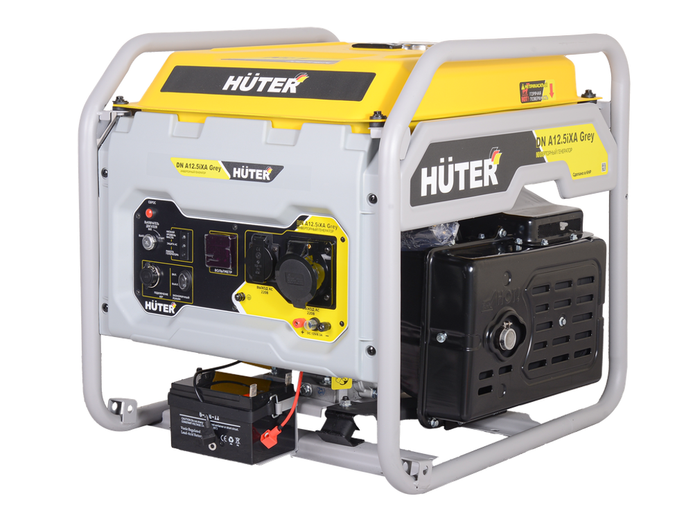 Инверторный генератор Huter DN A12,5iXA Grey