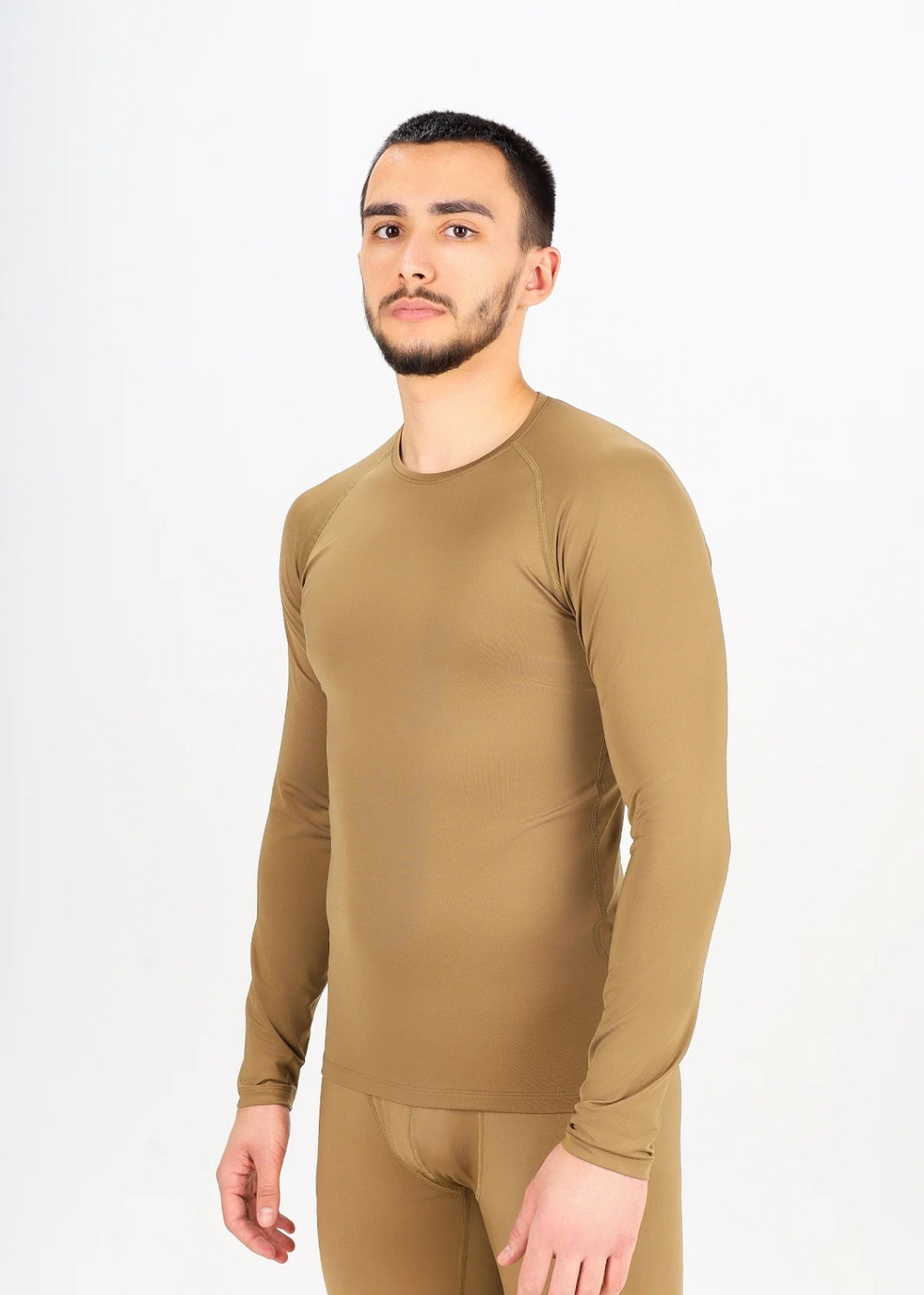 Термо лонгслив Сплав L1 Агат темно-песочный