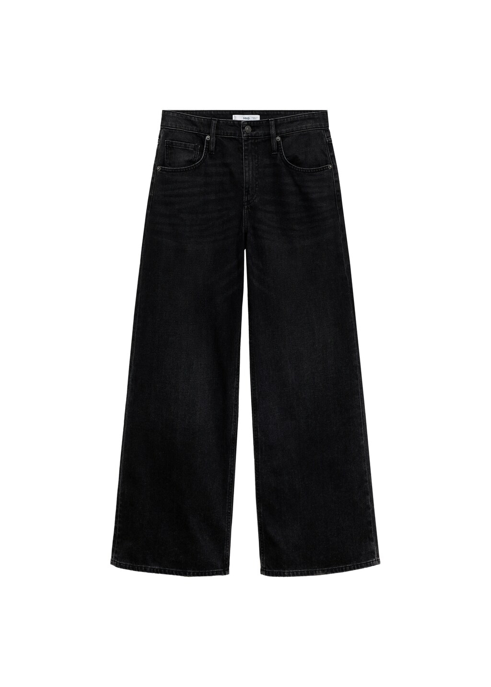 Джинсы Wideleg с заниженной талией