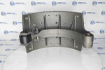 Колодка тормозная задняя SHACMAN X3000 HD90149340093/HD90149340095 в сборе под 2 пружины