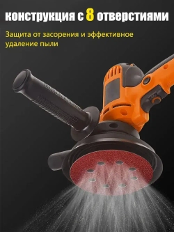 Круг(диск) шлифовальный 125 мм на липучке Р60 Р80 Р100 Р150 Р240 Р320 Р400 Р600 Р1500 P2000 100 штук набор инструменты