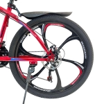 Велосипед Dinos 26" 21скор (стальная рама, диск. тормоз, Литые диски) Красный (DIN-15-2)