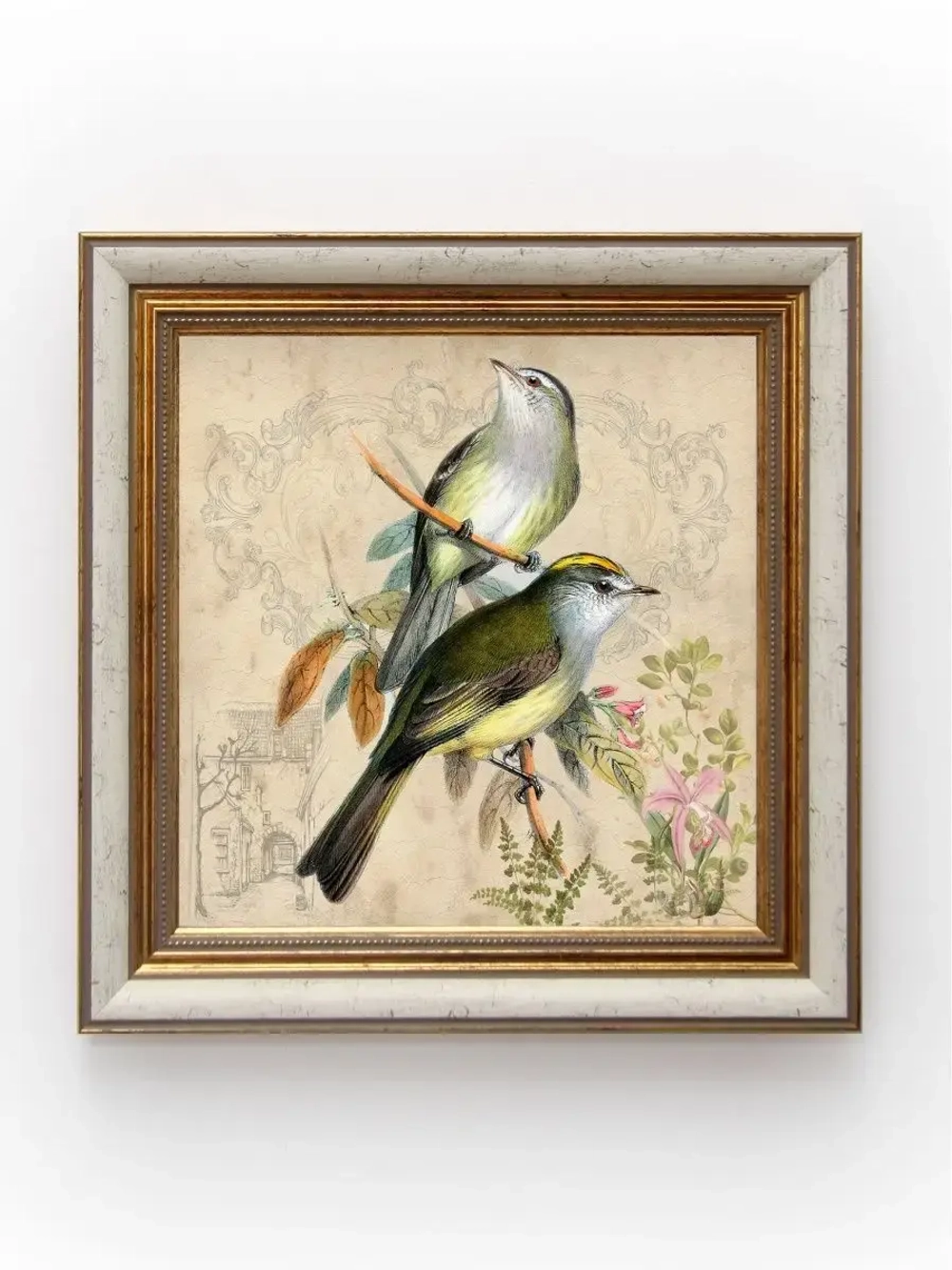 Картина на стену интерьерная на холсте 25х25см