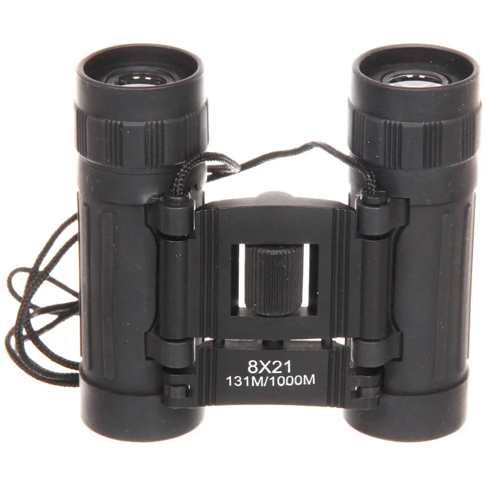 Бинокль туристический 8*21, черный