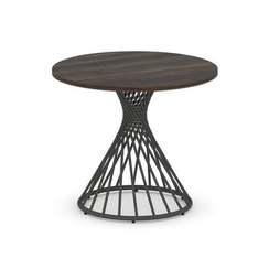 Oak Стол переговорный круглый D=900мм PR.C.SPRG-001.D Дуб Мали/Металл Антрацит 900*900*750