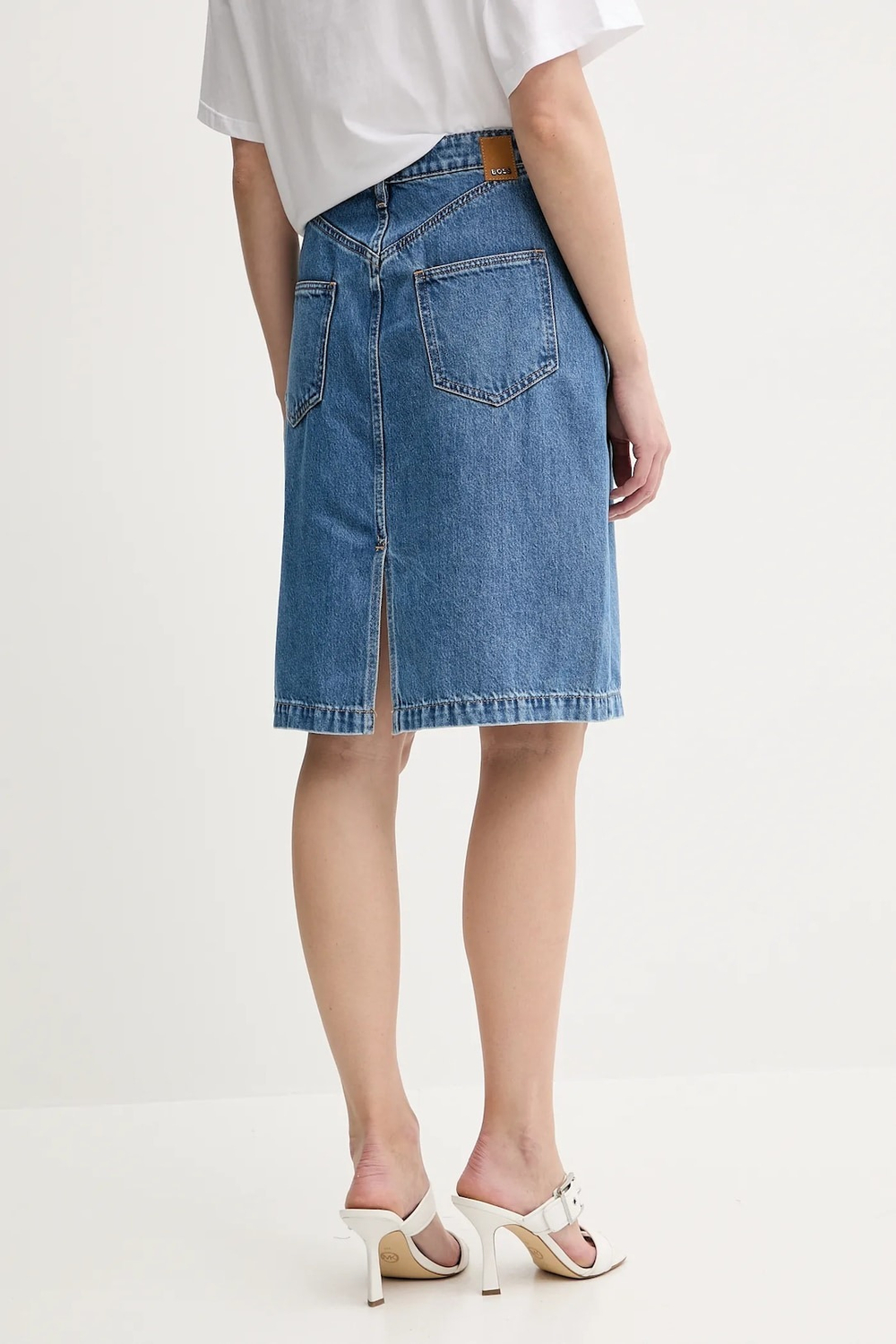 Юбка джинсовая женская BOSS COBALTIDE