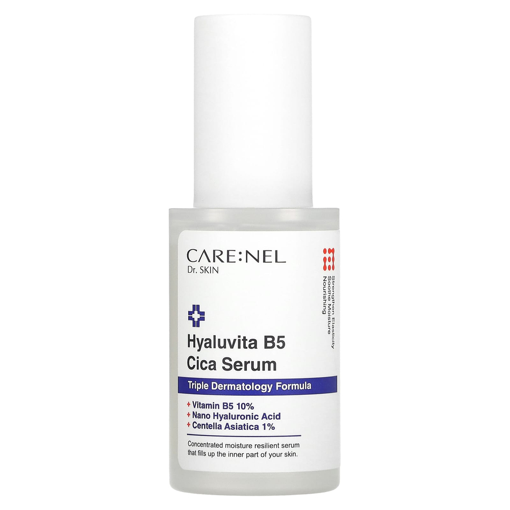 Care:Nel, Hyaluvita B5 Cica Serum, 30 мл (1 жидк. унц.)