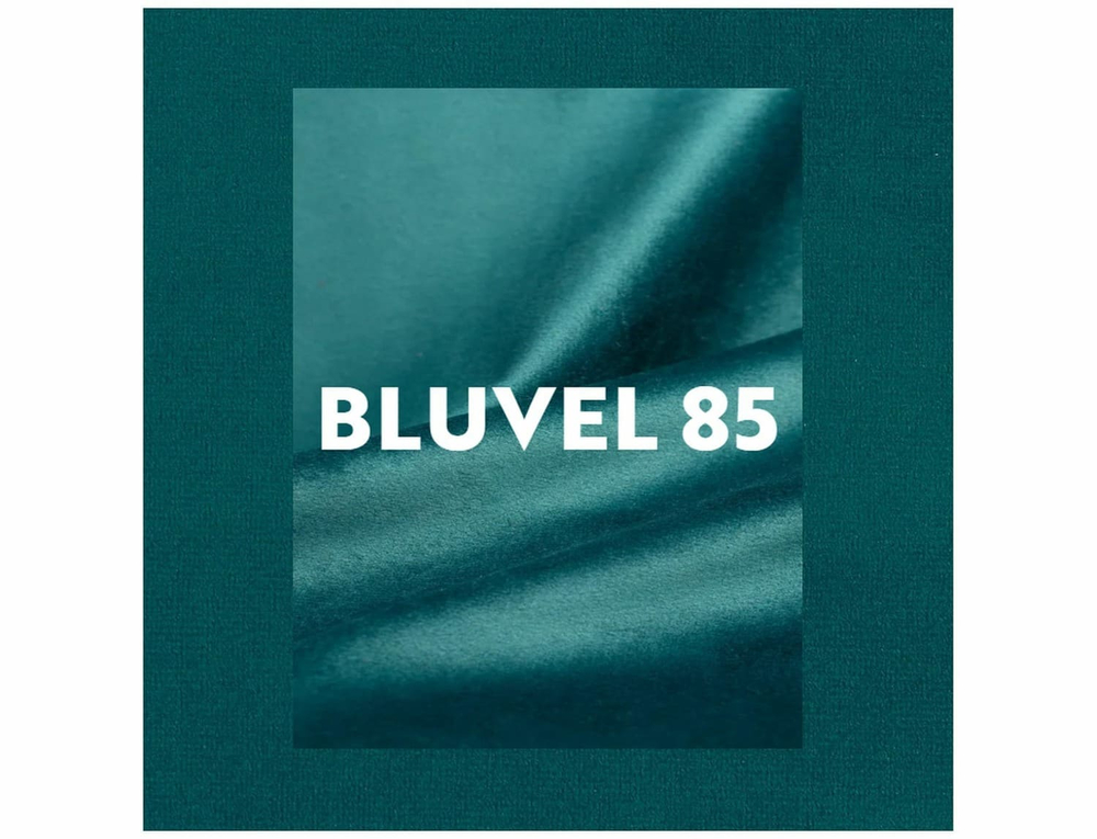 Стул SIGNAL LILIA Velvet Bluvel 85 бирюзовый/черный