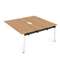 10БДСВ.279 Стол системы БЕНЧ, сдвоенный, на 2 рабочих места - средний (1400*1435*750)