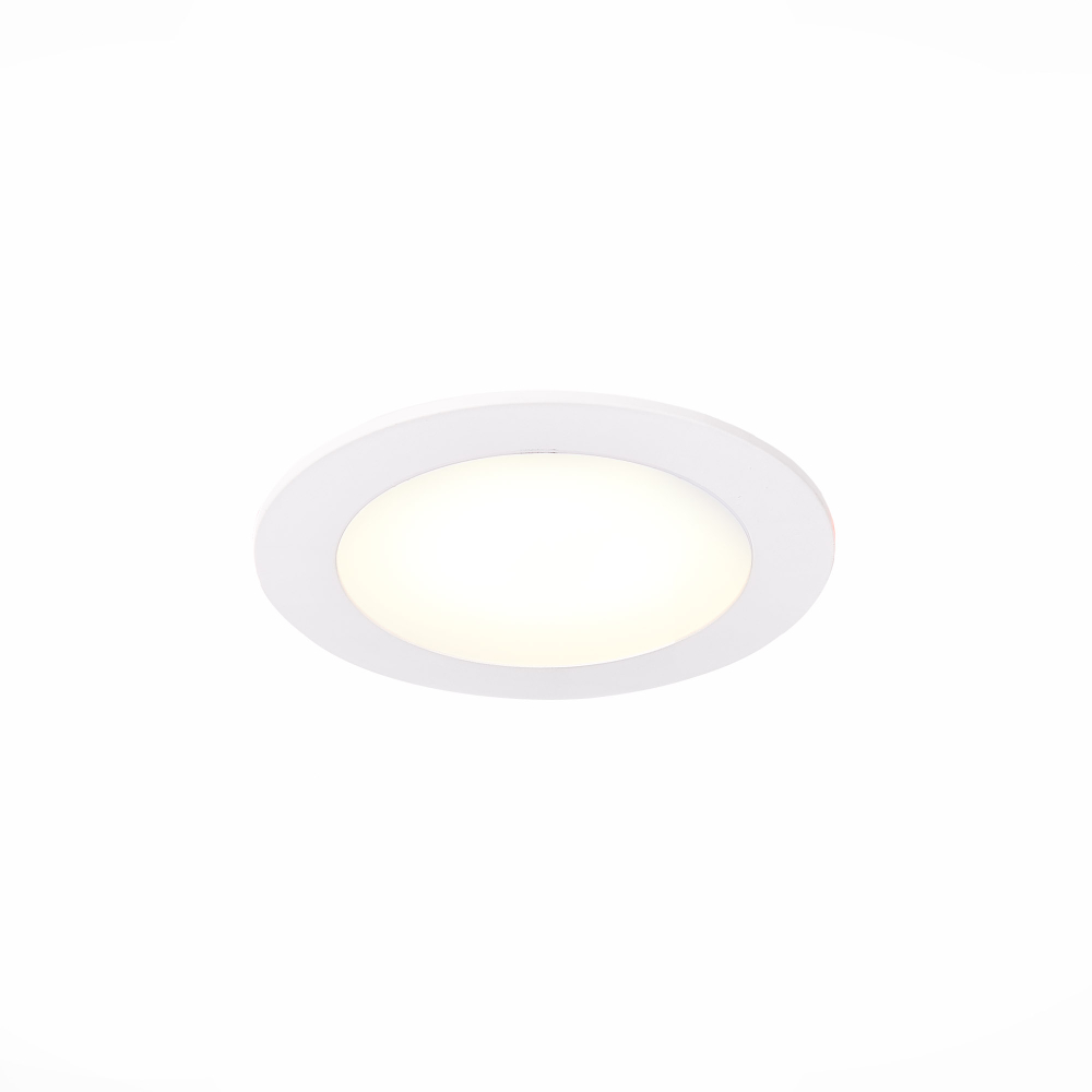 Светильник встраиваемый LED 6W 3000K  330Lm Ra80 110° IP20 D117xH18 90-265V