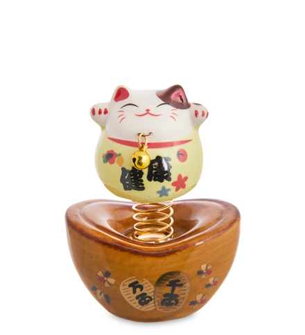 Lucky Cats KT-06/6 Фигурка на пружине «Кот»