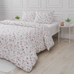 КПБ YERRNA 1,5сп красные цветы