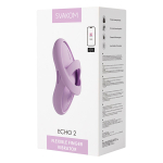 Сиреневый вибростимулятор на пальцы с функцией нагрева Svakom Echo 2 Flexible Finger Vibrator SC511B-PL