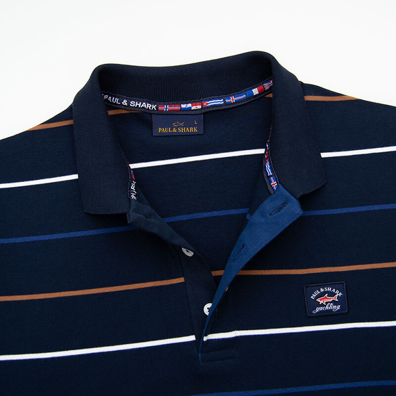 Поло с длинным рукавом "Paul and Shark"